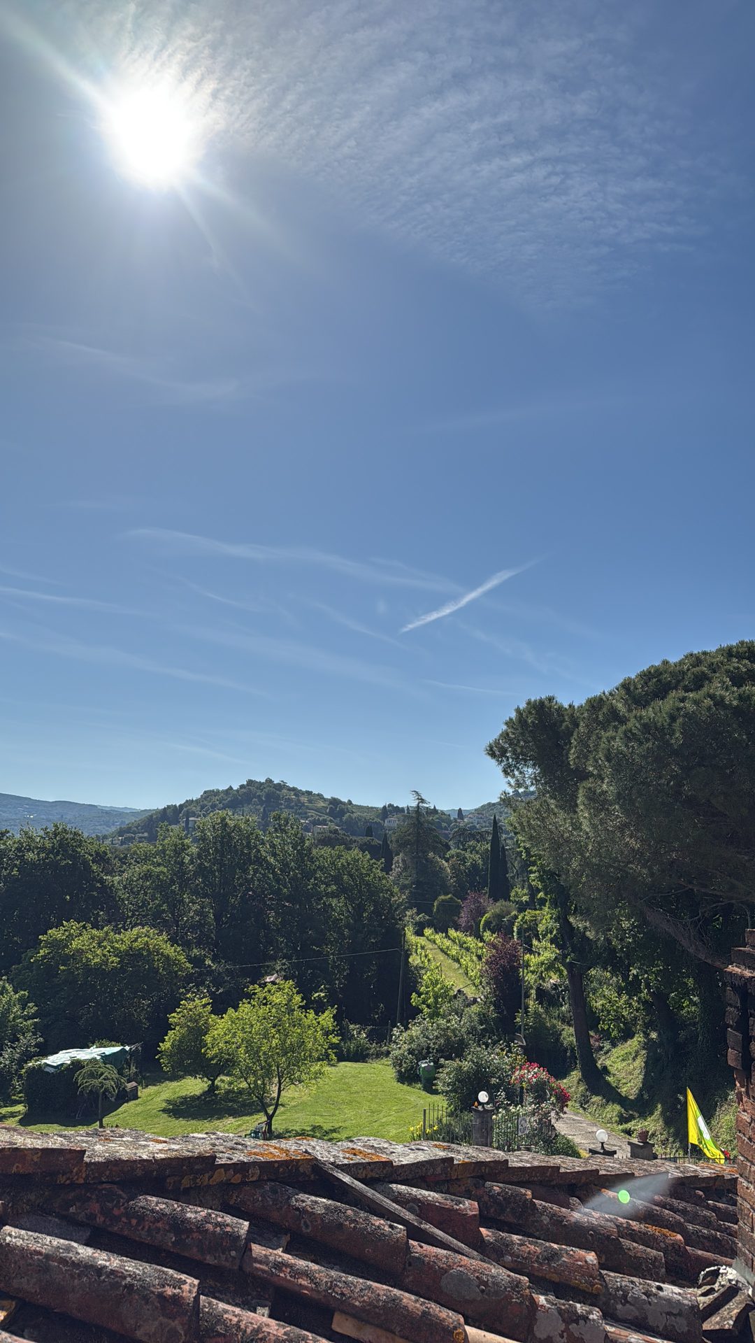 Panorama dalle colline